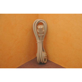 Power cable 3 pins - BEIGE