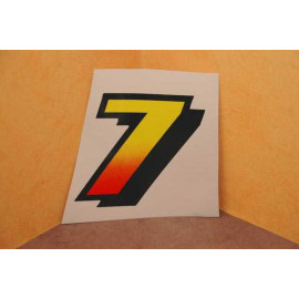 Daytona - Sticker Car No 7